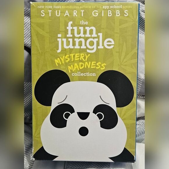 Mystery Madness Collection - the fun jungle by Stuart Gibbs * - Picture 1 of 10